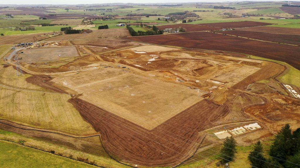 Moray East Substation 2019